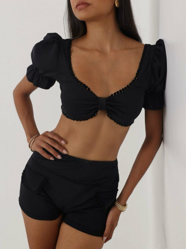 Bikini Shorts | Black - Image 4