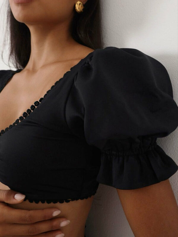 Iconic Sun Top | Black