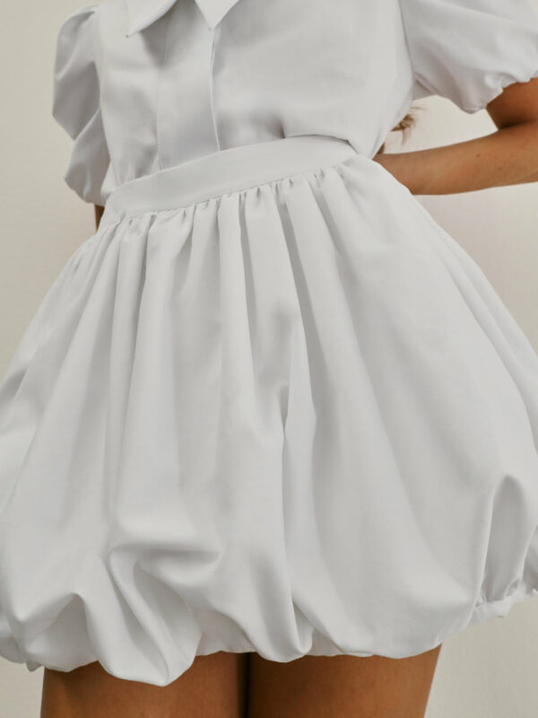 Puffball Skort | White - Image 3