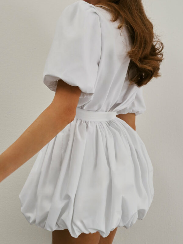 Puffball Skort | White - Image 8