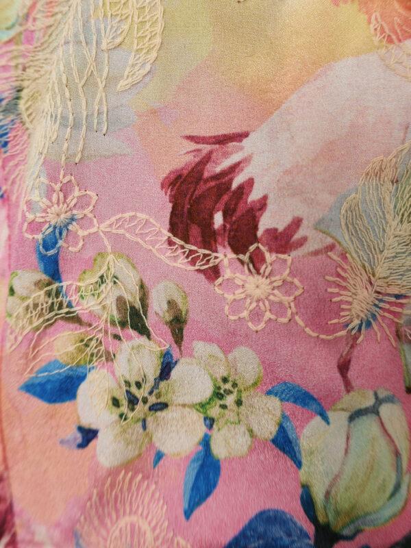 Floral & Embroidered Top | Bright Mix Floral - Image 3
